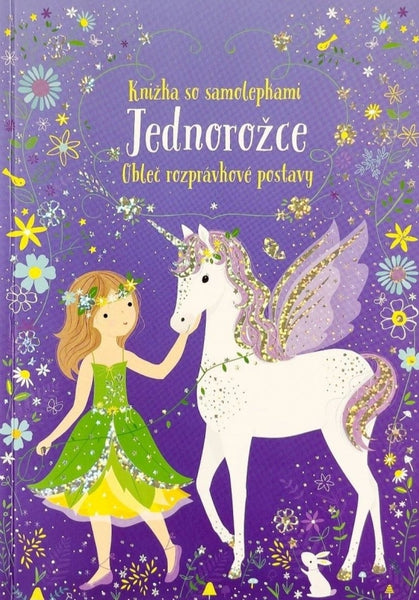 JEDNOROŽCE KNIŽKA SO SAMOLEPKAMI