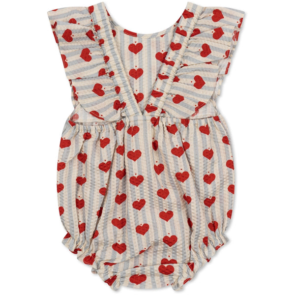 ROMPER AMOUR BLUE STRIPE - do vypredania