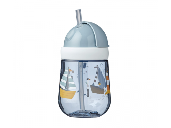 POHÁRIK SO SLAMKOU 300 ML 9M+ NÁMORNÍCKY ZÁLIV