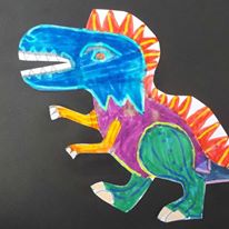 ŠABLÓNY - DINOSAURY
