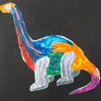 ŠABLÓNY - DINOSAURY