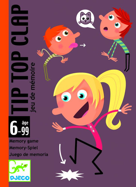 KARTOVÁ PAMAŤOVÁ HRA TIP TOP CLAP 6-99R