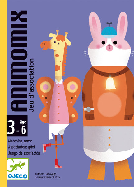 KARTOVÁ HRA KVARTETO ANIMOMIX 3-6r - do vypredania