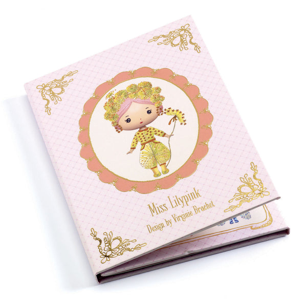 TINYLY ZNOVUPOUŽITEĹNÉ NÁLEPKY MISS LILYPINK
