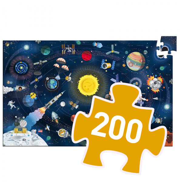 PUZZLE NÁUČNÉ VESMÍR 200KS 6r