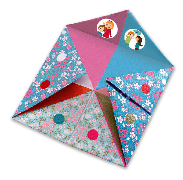 ORIGAMI - NEBO, PEKLO, RAJ dievča 6-11r
