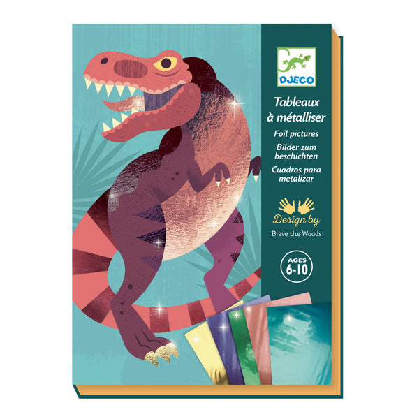 DOTVÁRANIE OBRÁZKOV FÓLIAMI DINO 6-10R