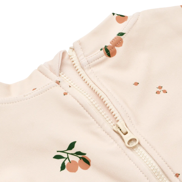 PLAVKY S RUKÁVOM UPF50+ peach