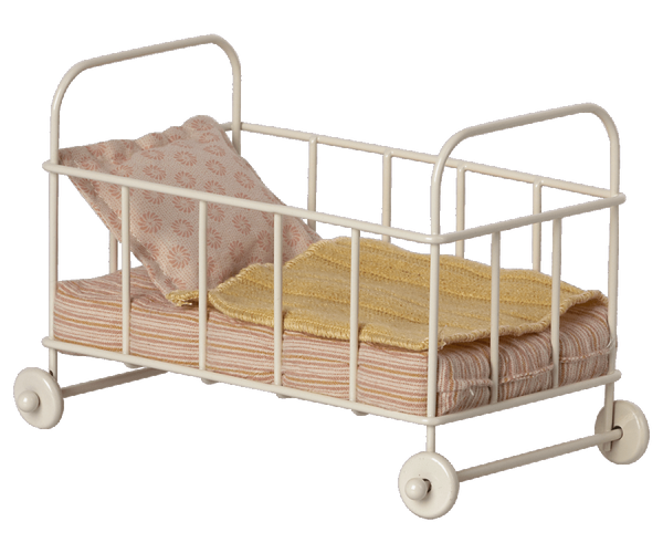 KOVOVÁ BABY POSTIEĽKA rôzne farby