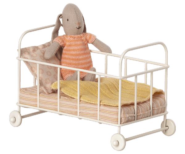 KOVOVÁ BABY POSTIEĽKA rôzne farby