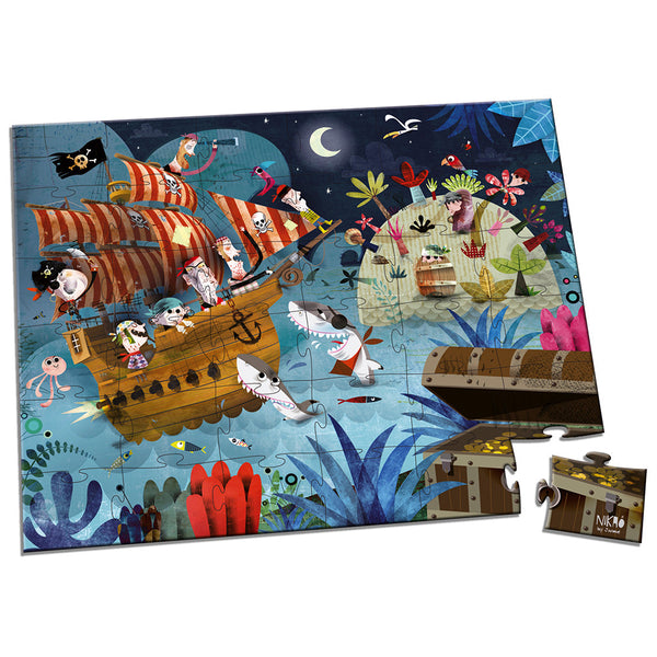 PUZZLE LOVCI POKLADOV 36KS