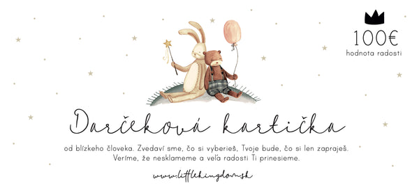 DARČEKOVÁ KARTIČKA