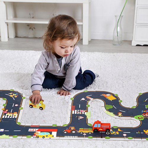 PUZZLE DRÁHA MESTO