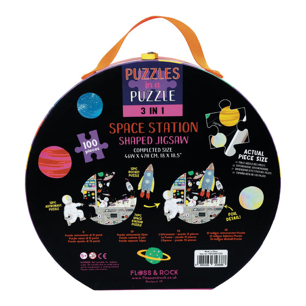 PUZZLE V KUFRÍKU VESMÍR 100KS 5R
